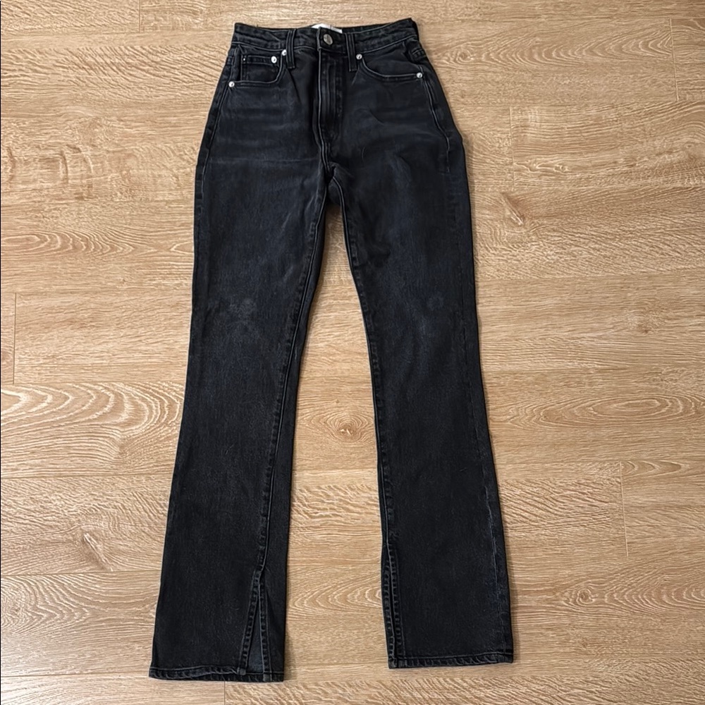 Derek Lam Frankie Ultra High Rise Straight Jeans